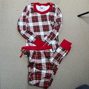 Hanna Anderson Christmas Pajamas Adult Size Small
